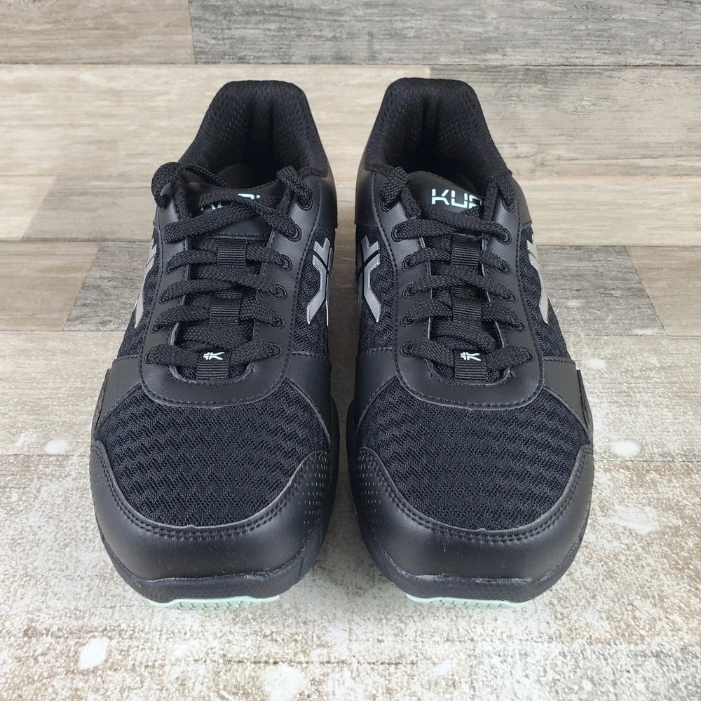 Kuru Quantum Womens Shoes Sz 9 Wide Running Athletic Gray Purple Dusty Aqua‎